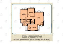 Blk 780F Woodlands Dew (Woodlands), HDB 3 Rooms #559559441